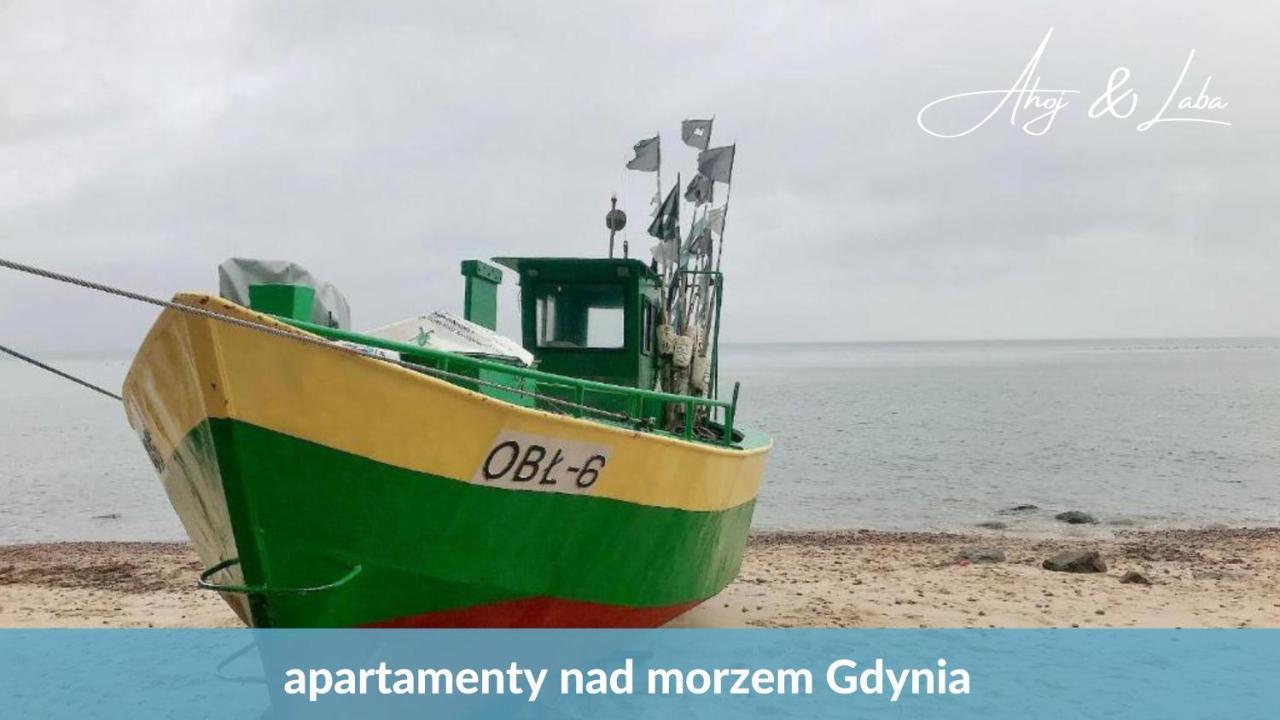 Apartament LABA - blisko plaży, cisza, taras, parking, NOWY! Gdynia Zewnętrze zdjęcie